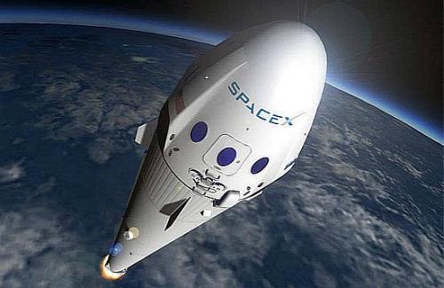 SpaceX发射动画：模拟超跑怎么被送上火星