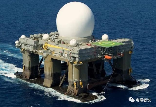 美军导弹防御系统的SBX雷达，海上的巨无霸，可以看上千公里