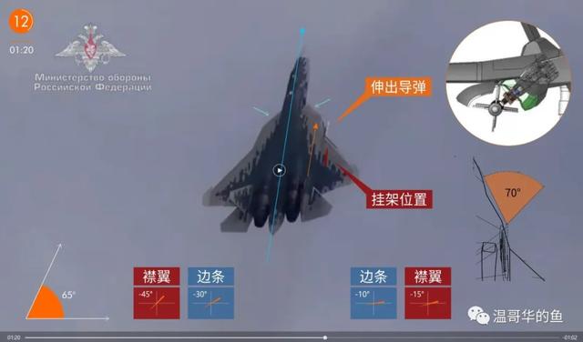 30張截圖看俄羅斯蘇-57戰(zhàn)斗機(jī)