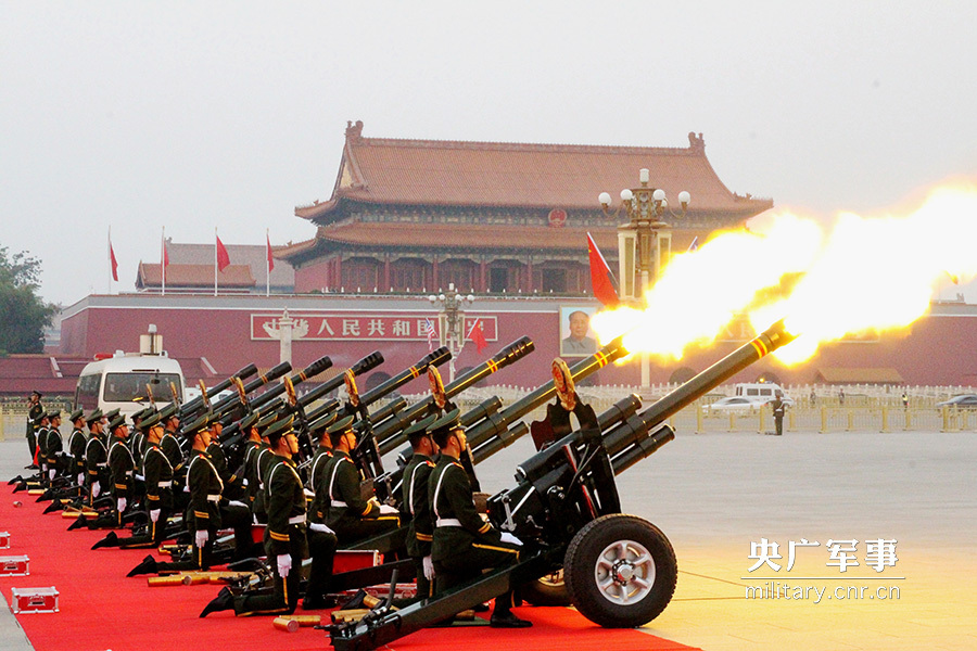 央广网北京7月12日消息 (记者徐凤佳)武警北京总队九支队礼炮中队是