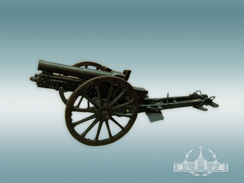 这门山炮,是红2,红6军团(1936年7月组建成红二方面军)转战在湘鄂川黔