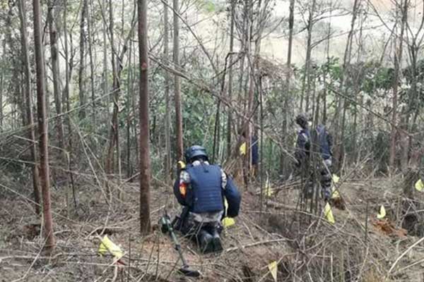 “陆战之王”岌岌可危②藏于地下的反坦克地雷