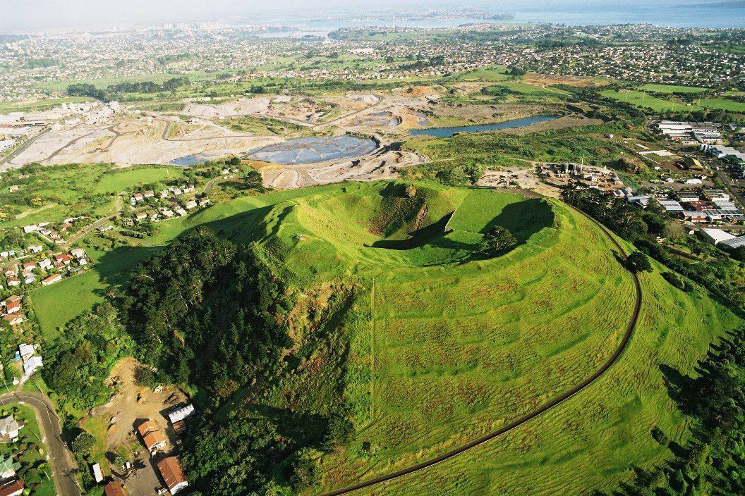奥克兰最高火山——伊甸山火山锥06特万特佩克地峡特万特佩克地峡