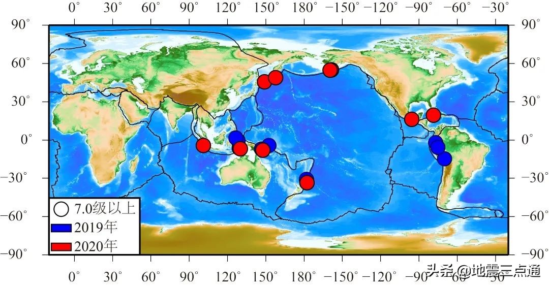 2020年全球地震活动盘点