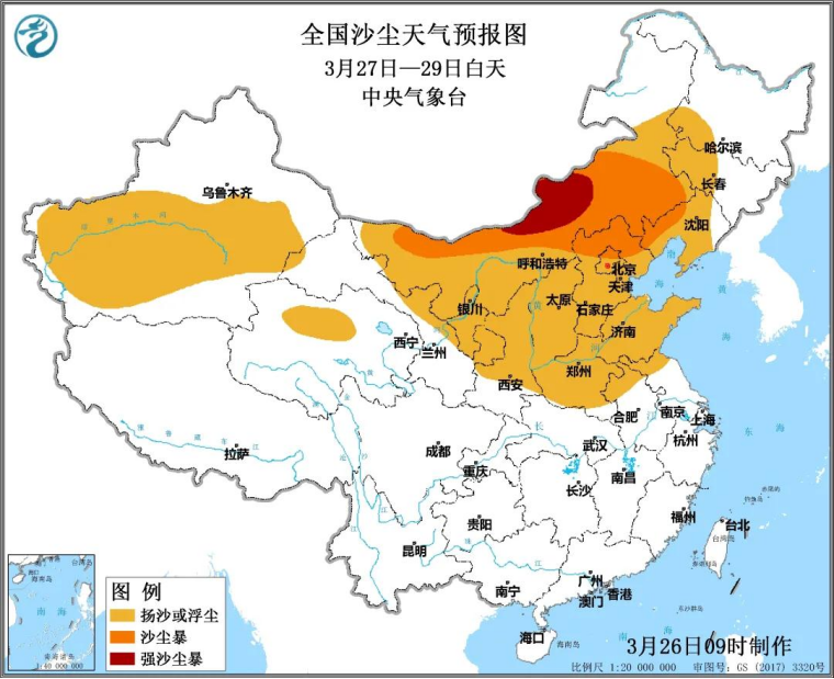 源自蒙古國的沙塵“返場”，這些防御措施你得知道