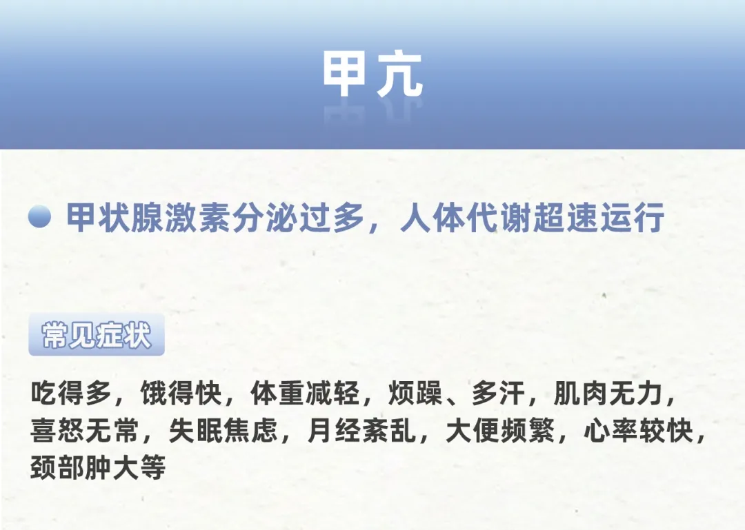 暴躁、睡不着、脖子变粗、特想吃东西，很多人不知道自己生病了