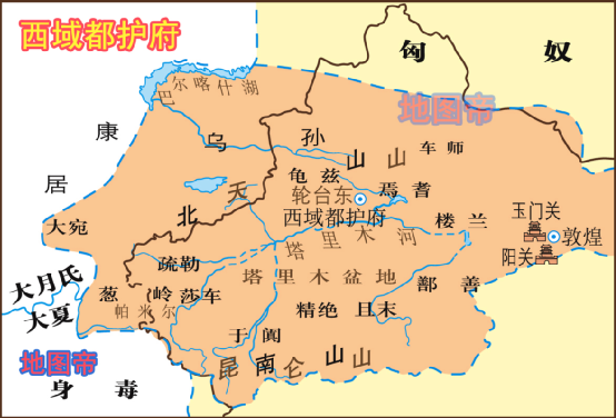 濛池都护地图图片