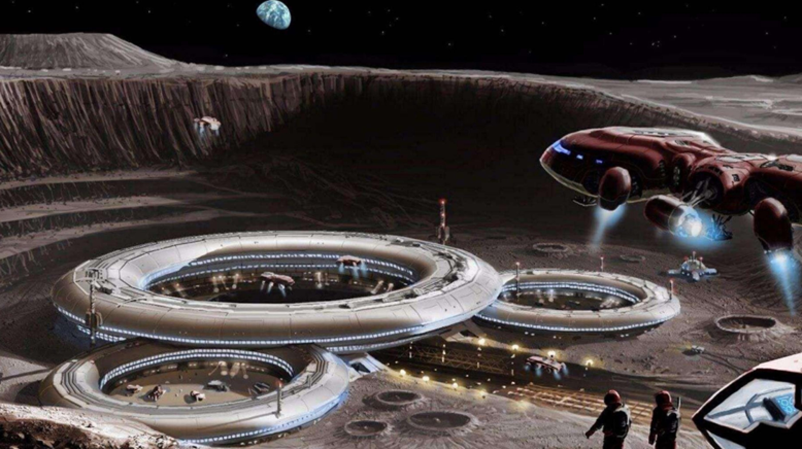 2024年准备实施的阿尔忒弥斯计划,其主要任务就是在月球上建立基地,并