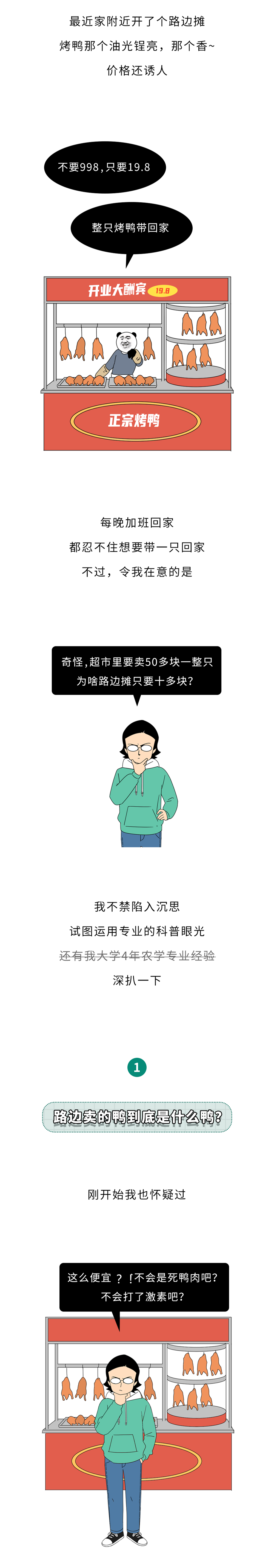 路边10块钱一整只的鸭，到底能不克不及 吃啊？