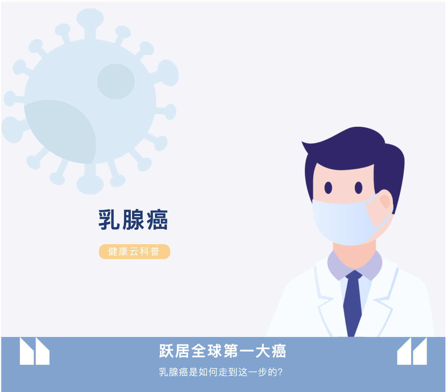 跃居全球第一大癌，乳腺癌是如何走到这一步的？