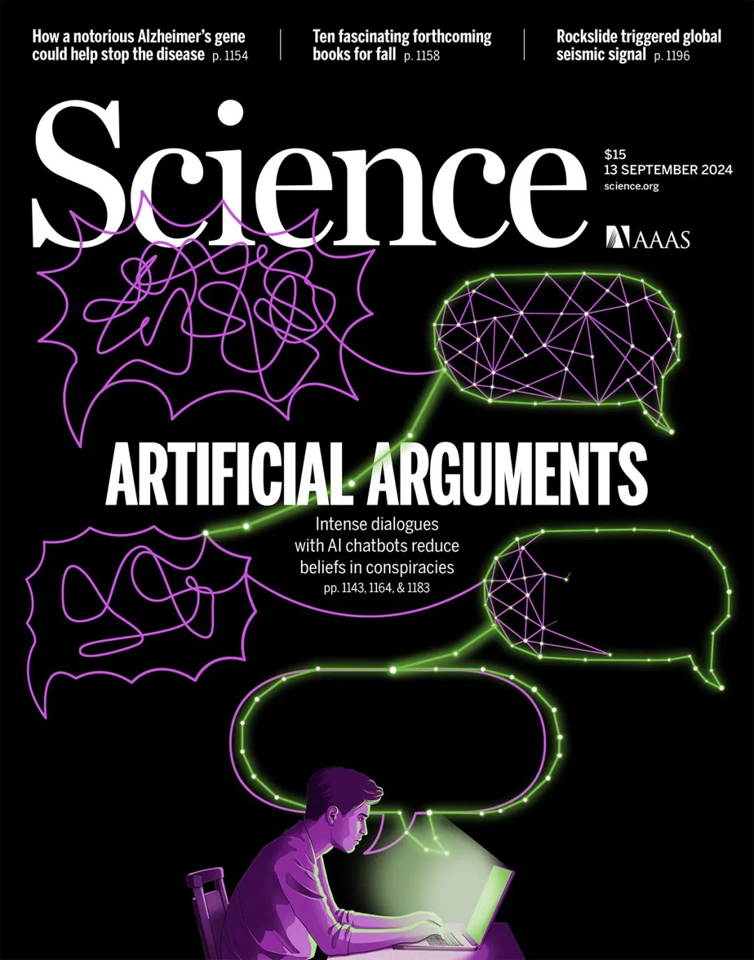 
            Science最新封面：阴谋论的“兔子洞” 被AI大模型粉碎了        