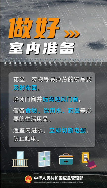 台风“蝴蝶”即将登陆！三预警齐发！防范台风安全指南→-第6张图片-大猪科技网
