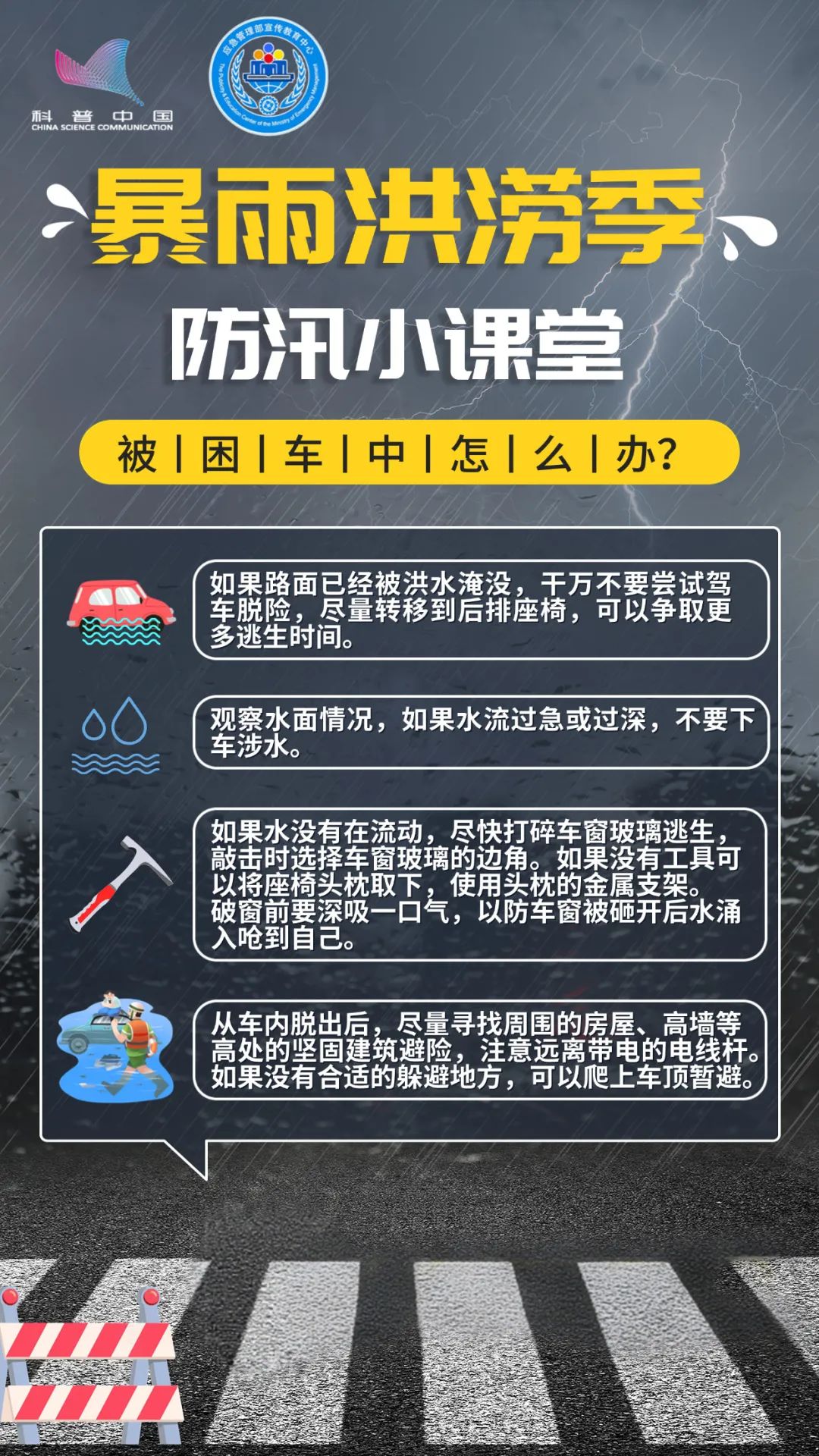 暴雨要“三连”了！这些防汛技能要掌握→-第9张图片-大猪科技网