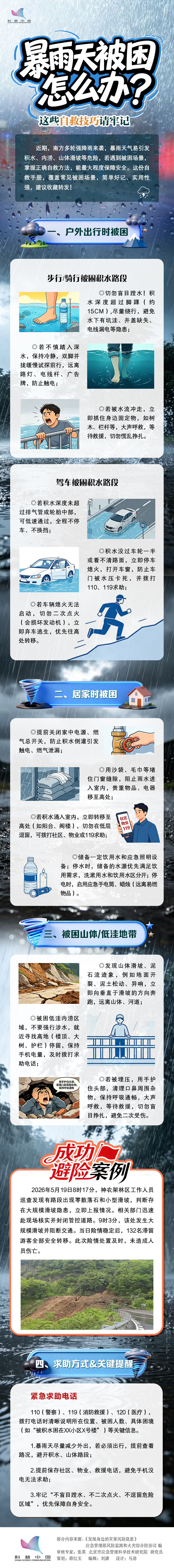 暴雨天被困怎么办？这些自救技巧请牢记.jpg