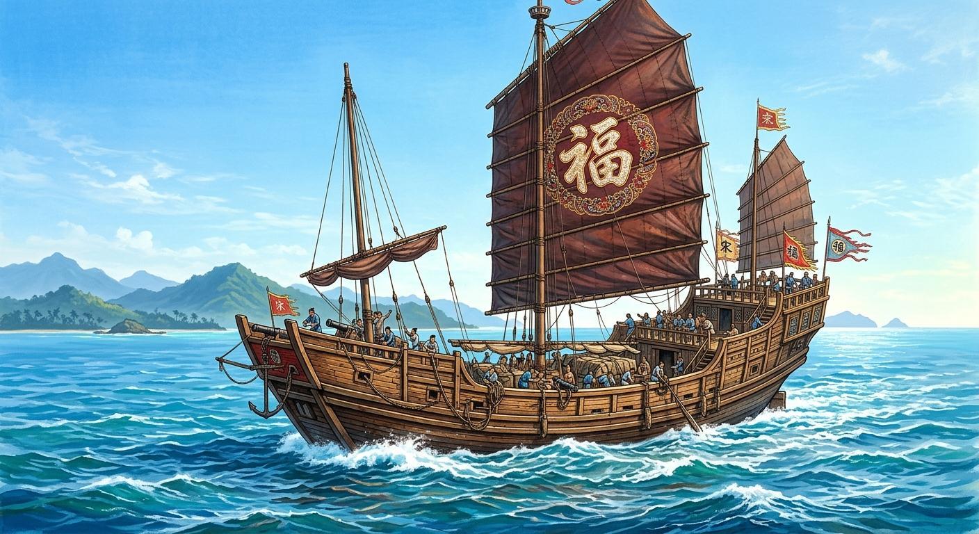福船：支撑古人闯远洋的中国古船“技术天花板”- · 科普中国网
