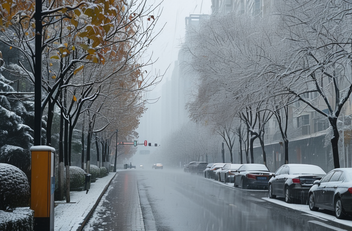 大范围雨雪来袭，局地暴雪、降温20℃！出行请注意