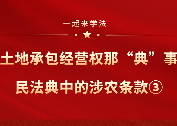 【一起来学法】建设用地使用权那“典”事 民法典中的涉农条款③