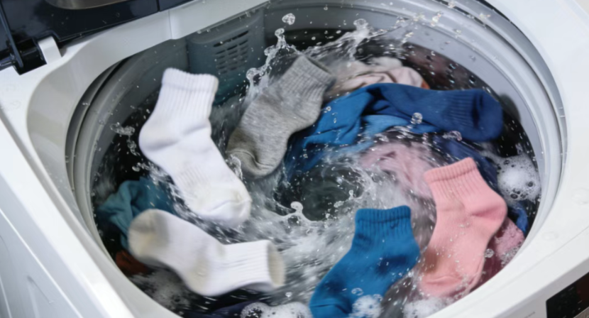 加消毒液就能把臭袜子和衣服一起洗吗？快来查收公共洗衣机安全指南