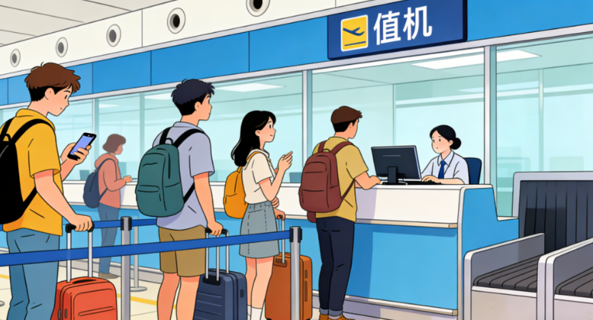 春节出行必看：坐飞机为什么要值机？铁路出行却不用