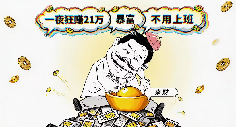 警惕SIM卡“炼金”骗局，赔钱还违法！