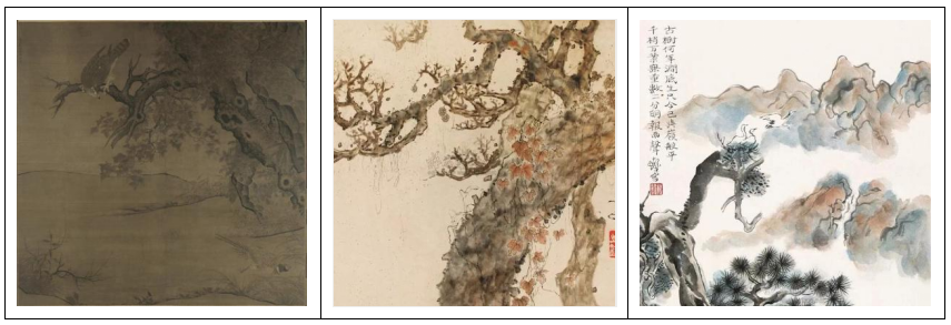 国画中的古树:是画家瞎画,还是大自然真的这么